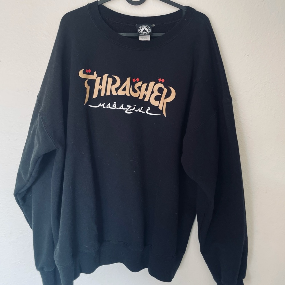 Like new Thrasher crewneck size XL